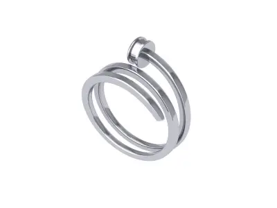 Wedding Ring 3D print model 70