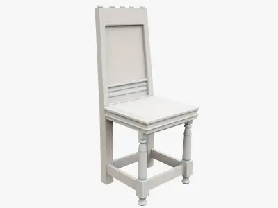 Medieval Rustic Low-poly 3D model