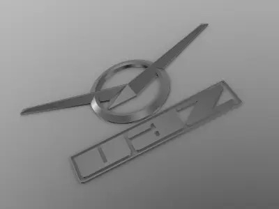 UAZ Logo 3D model by 3dlogoman