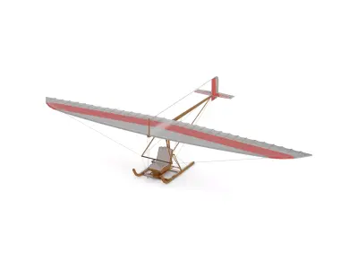 Hang Glider 3D model purchase