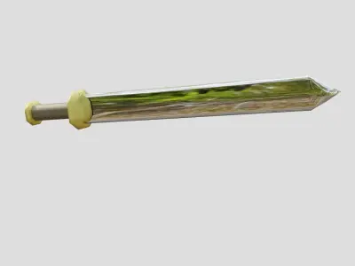 Low-Poly Roman Sword  Free 3D model