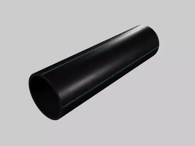HDPE pipes 3D model