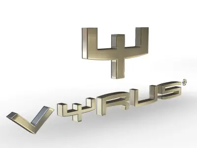vyrus logo 3D model