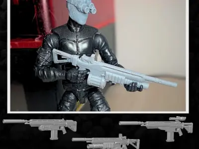 Hailstorm Collection 3D printable files for Action Figures 3D print model