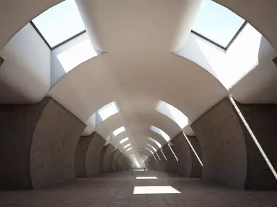 Corridor 02 3D model