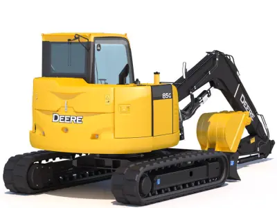 Compact Excavator Deere 85G 3D model