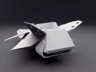 Space 1999 Glider scale model  3D print model