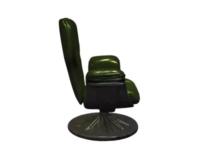 retro scifi chair 3D model