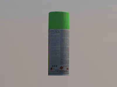 Paint Sprays Low-poly 3D model