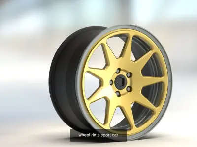 wheel combine 3D Model Pack