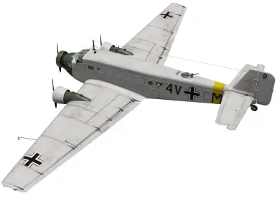 Junkers Ju52 3D model buy