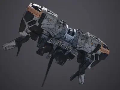 sci-fi model536 3D model 3D model