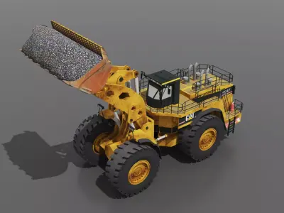 Large construction vehicles-agricultural machinery 3D model purchase