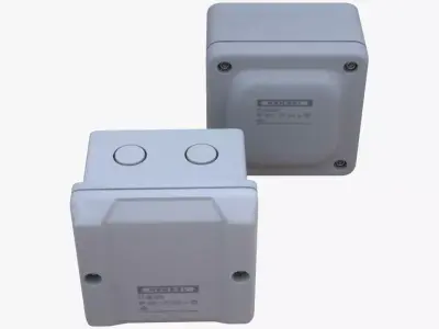 Electrical Boxes - Set of 2 3D model