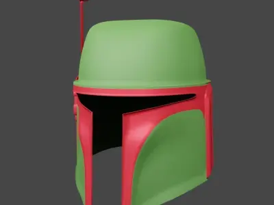 Fantasy Helmet 3D model