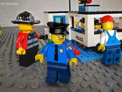 LEGO Minifigures Rigged for Maya Collection 2 3D model