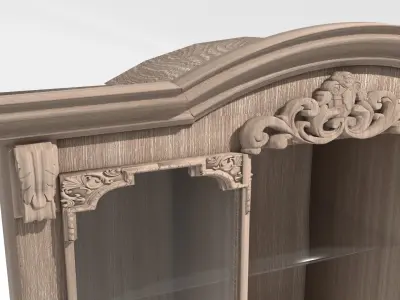 Silverware Cabinet 3D model