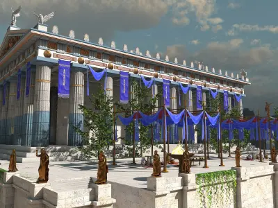  Temple of Zeus at Olympia 