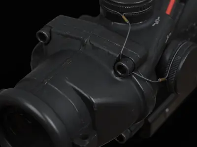 Trijicon ACOG4X32 3D model