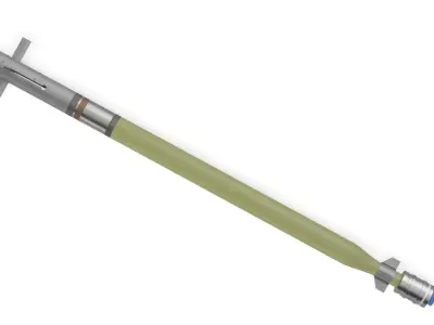 FIM 92 Stinger Missile 3D model