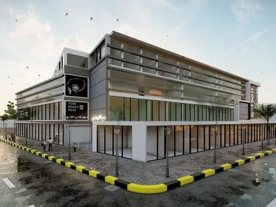 shopping mall 3D model