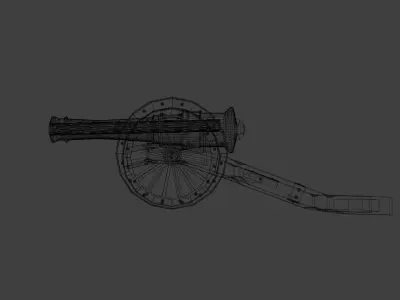 Low-poly pack of medieval weapons Low-poly 3D model
