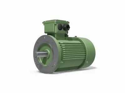 100L B14b IEC electric motor - 3D CAD model 3D model