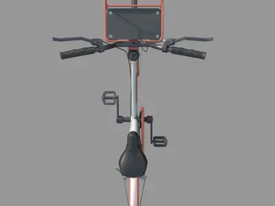bike Bicycle Low-poly 3D model