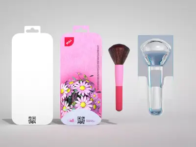 Card 01 Powder Brush 3D model