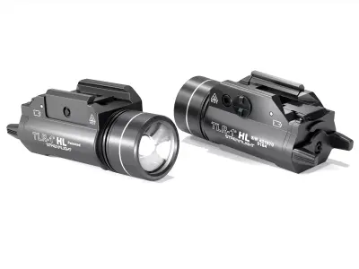 TLR-1 HL StreamLight Tactical Weapon Light Low-poly 3D model