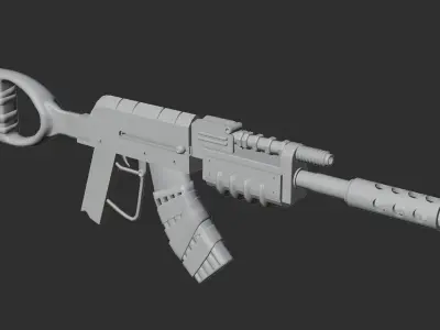 Apocalyptic Weapon 3D model