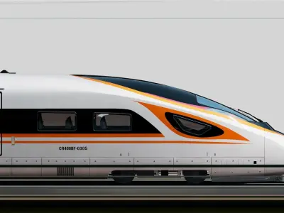 CR400BF The Fuxing CR400BF EMU 3D model purchase