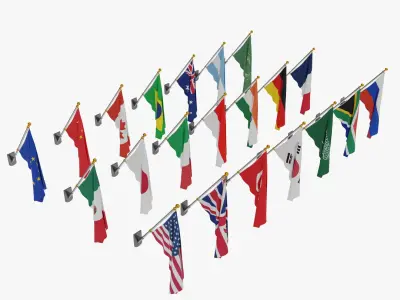  Wall Flag G20 
