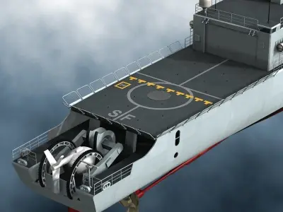 F70 Class 3D model