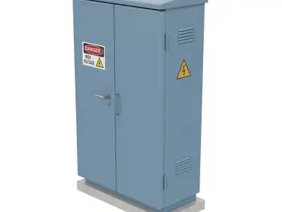 Electric Box Low-poly 3D model by cgbuildings2024-8f7ff4
