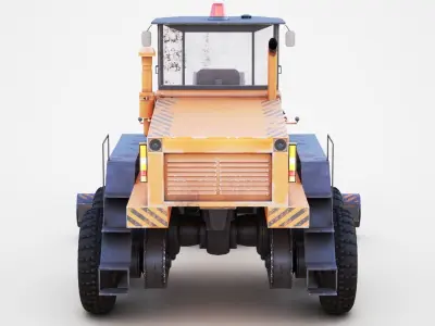 Motor Grader 3D model shop
