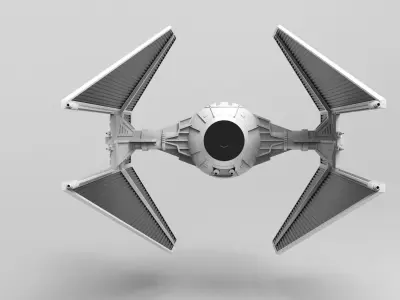Nurbs Tie Interceptor 3D model