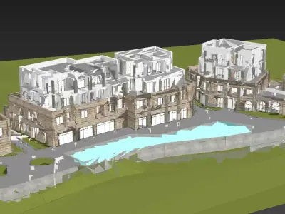 Hotel Free 3D model