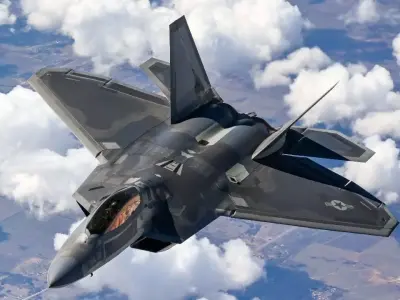 f-22 raptor 3D model get
