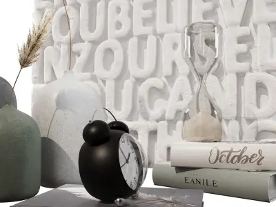 Decorative set 3D model