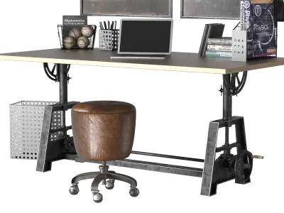 Draftsmans Desk 3D model