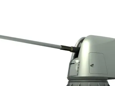 MK 45 MOD 2 5 INCH GUN 3D model