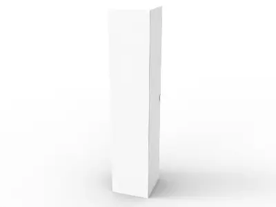 Tall Cabinet Low-poly 3D model