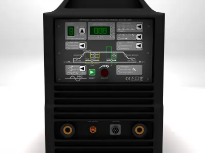 MIG Welder Fantasy  3D model