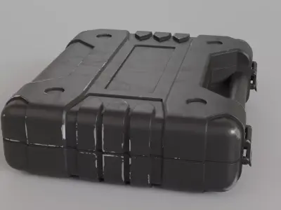 Small Case Low-poly 3D model