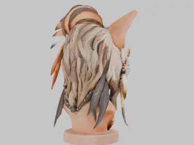 Classic CLA Car Low-poly 3D model