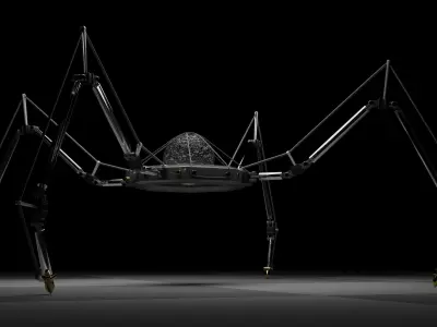 Mechanical Spider 3D model
