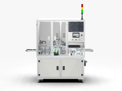 Automatic Soft Pack Battery Pack Measuring Machine 3D model