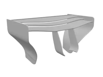 F1 2026 Rear wing 3D print model