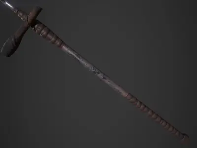 SPEAR for zombie games  Low-poly 3D model